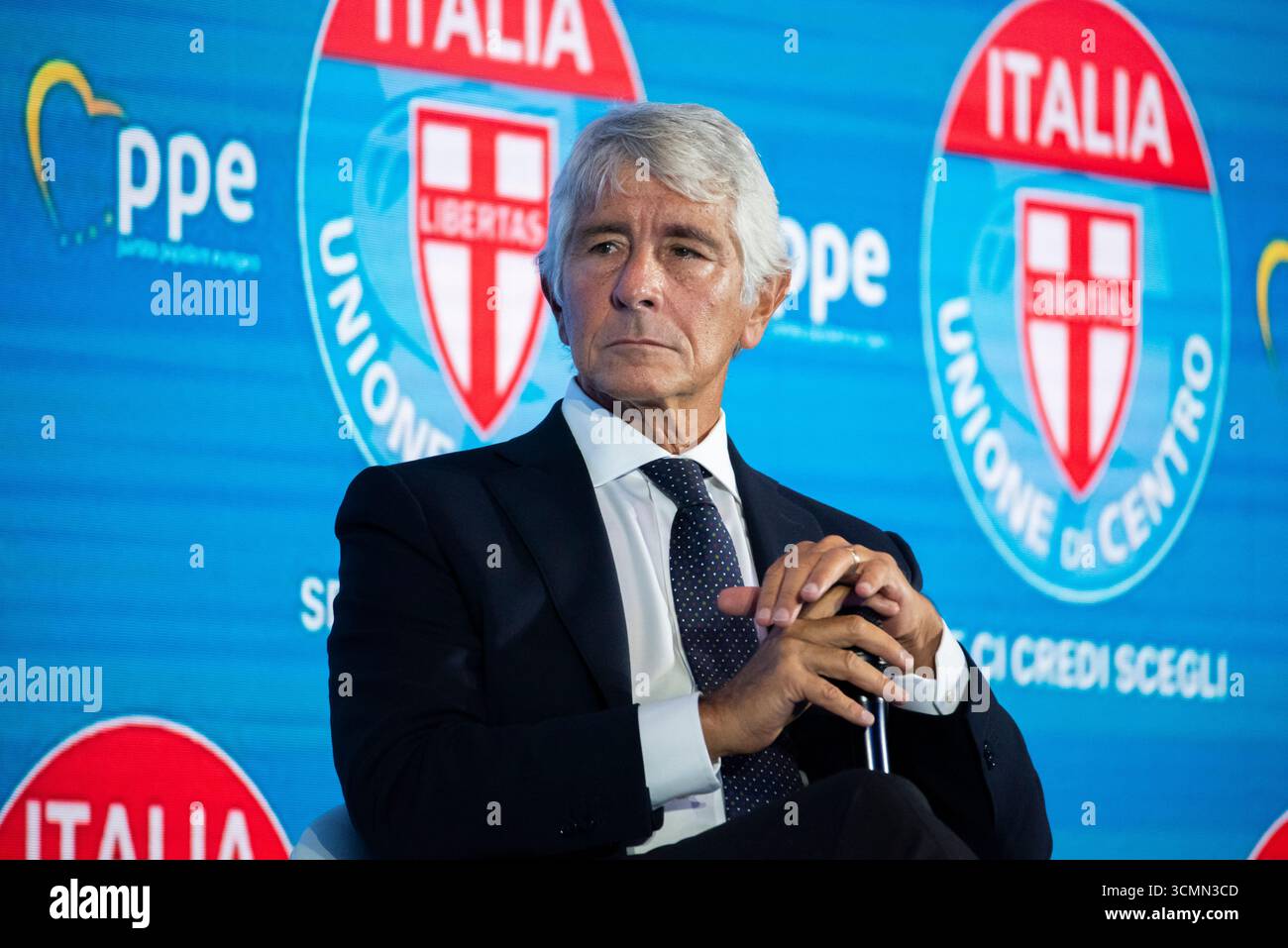 Roma, Italia. 13 settembre 2025. Giornata Nazionale UDC 2025. Nella foto Andrea Abodi. SOLO PER USO EDITORIALE - NON PER USO COMMERCIALE. Foto Stock