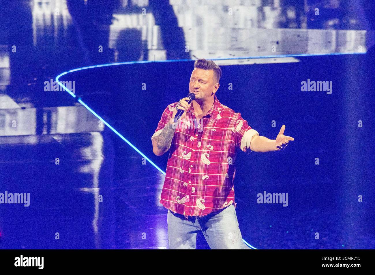 Dortmund Ben Zucker bei der Aufzeichnung der ZDF Fernsehshow Die Giovanni Zarrella Show AM 19.08.2025 a Dortmund Ben Zucker bei der Aufzeichnung der ZDF Fernsehshow Die Giovanni Zarrella Show AM 19.08.2025 a Dortmund *** Dortmund 2025 Ben Zucker 2025 Foto Stock