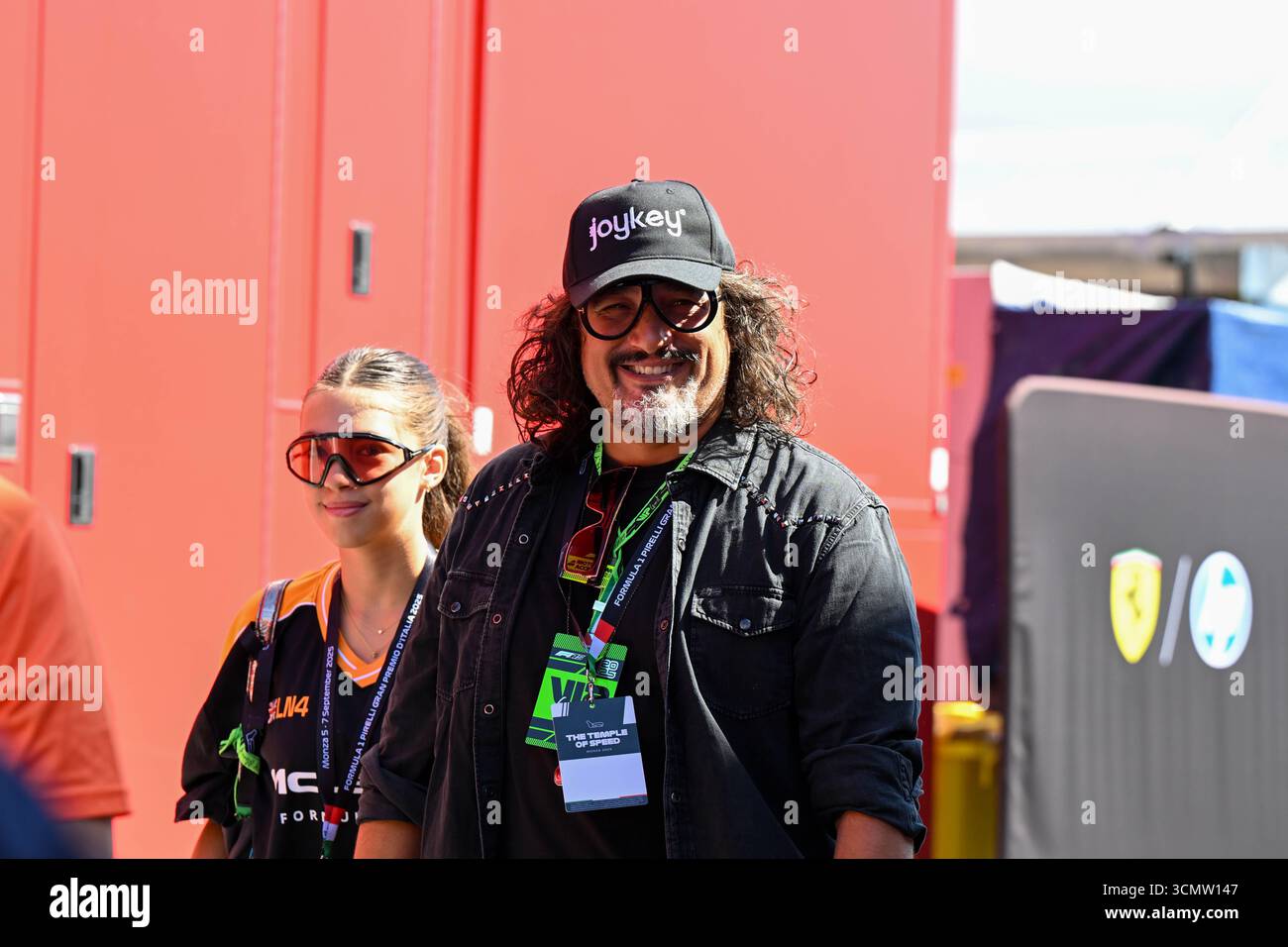 ItalianGP GP GP F1 2025 il 7 settembre 2025 a Monza, Italia - Formula 1 Alessandro Borghese Foto Stock