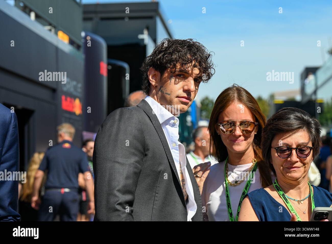 ItalianGP GP GP F1 2025 il 7 settembre 2025 a Monza, Italia - Formula 1 Achille Lauro Foto Stock