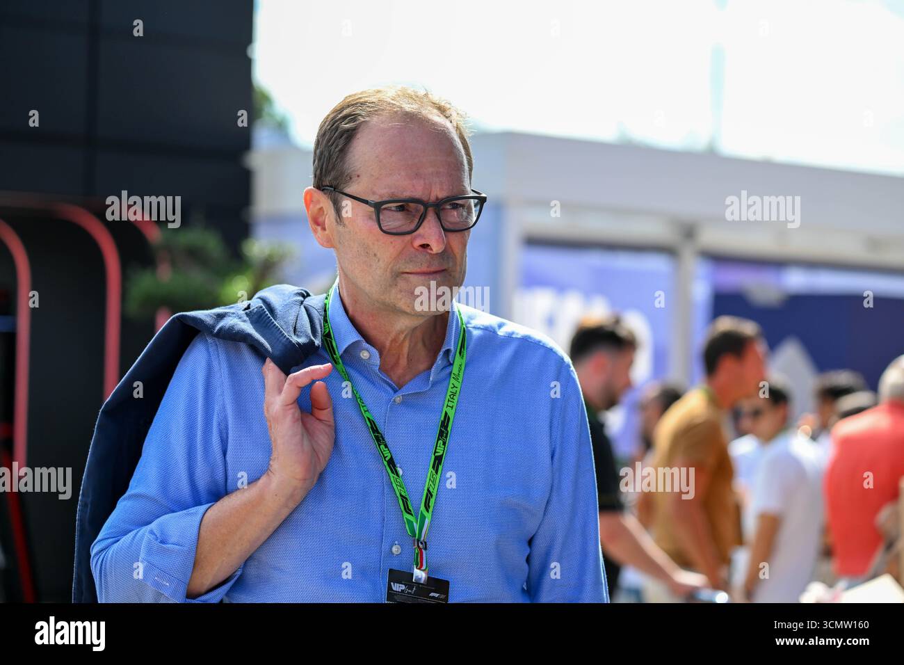 ItalianGP GP GP F1 2025 il 7 settembre 2025 a Monza, Italia - Formula 1 Aldo Costa ingegnere F1 Foto Stock