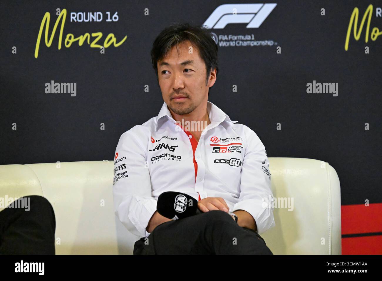 ItalianGP GP GP F1 2025 il 7 settembre 2025 a Monza, Italia - Formula 1 Komatsu Haas Foto Stock