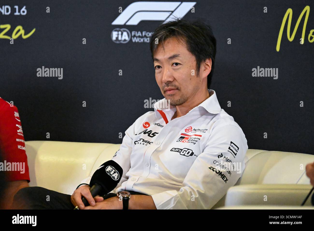 ItalianGP GP GP F1 2025 il 7 settembre 2025 a Monza, Italia - Formula 1 Komatsu Haas Foto Stock