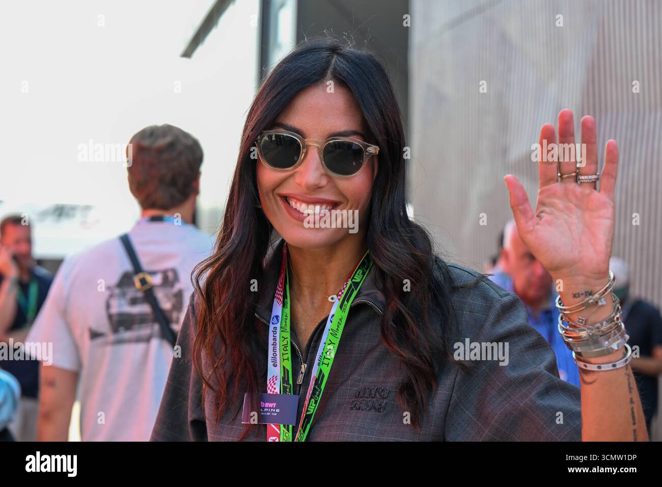 ItalianGP GP GP F1 2025 il 7 settembre 2025 a Monza, Italia - Formula 1 Elisabetta Gregoraci Foto Stock
