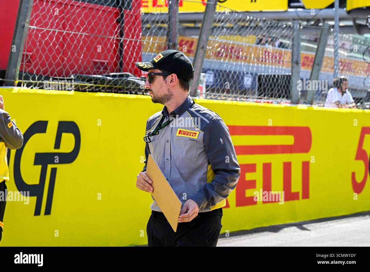 ItalianGP GP GP F1 2025 il 7 settembre 2025 a Monza, Italia - Formula 1 Davide Casati Pirelli PR Foto Stock