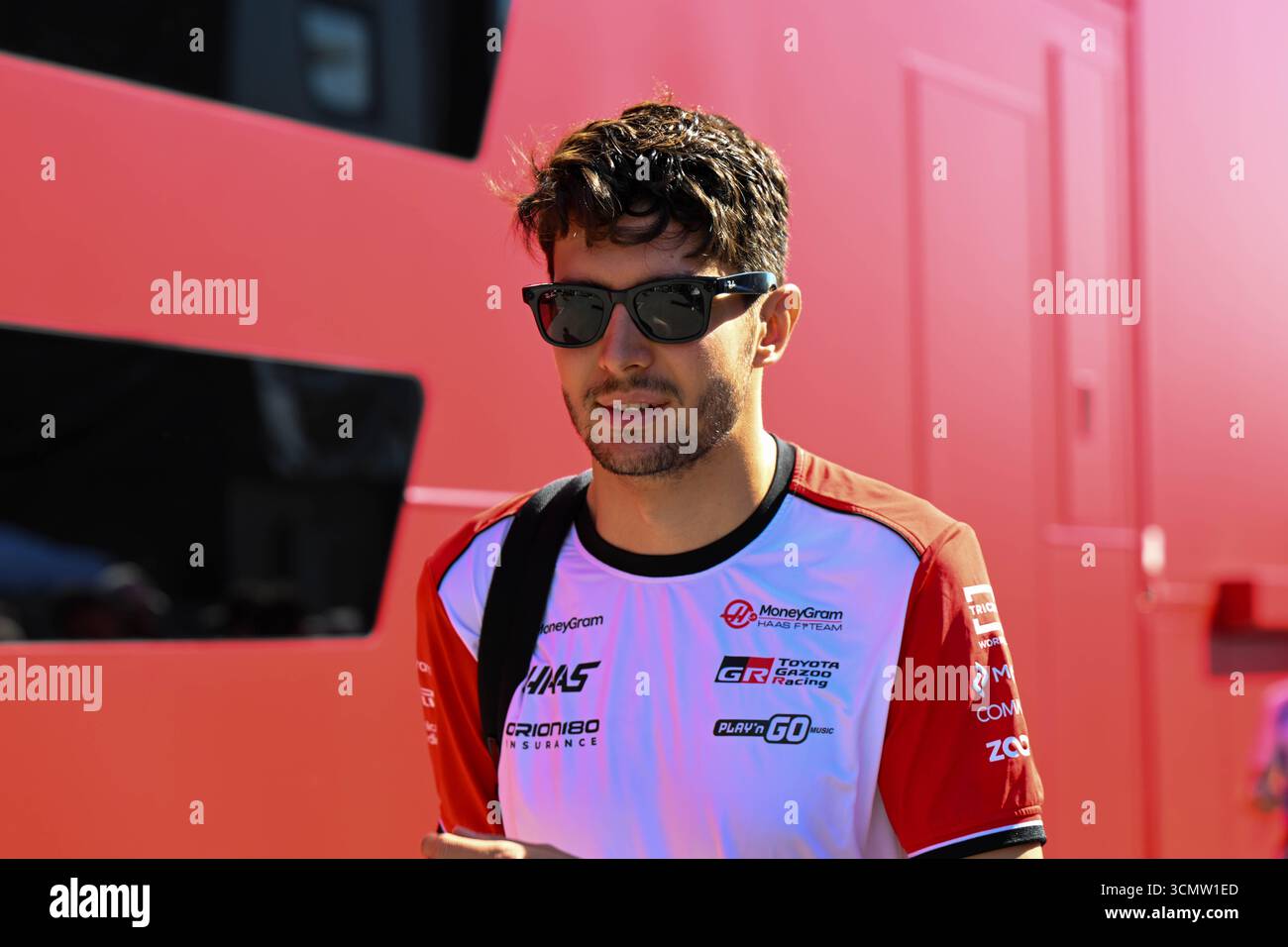 ItalianGP GP GP F1 2025 il 7 settembre 2025 a Monza, Italia - Formula 1 Esteban Ocon pilota per Haas Foto Stock