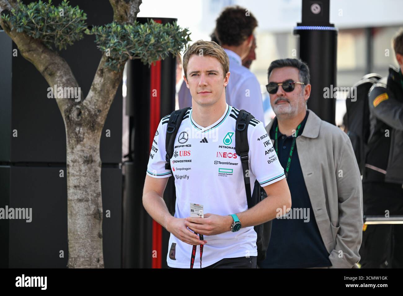 ItalianGP GP GP F1 2025 il 7 settembre 2025 a Monza, Italia - Formula 1 Fred vesti Foto Stock
