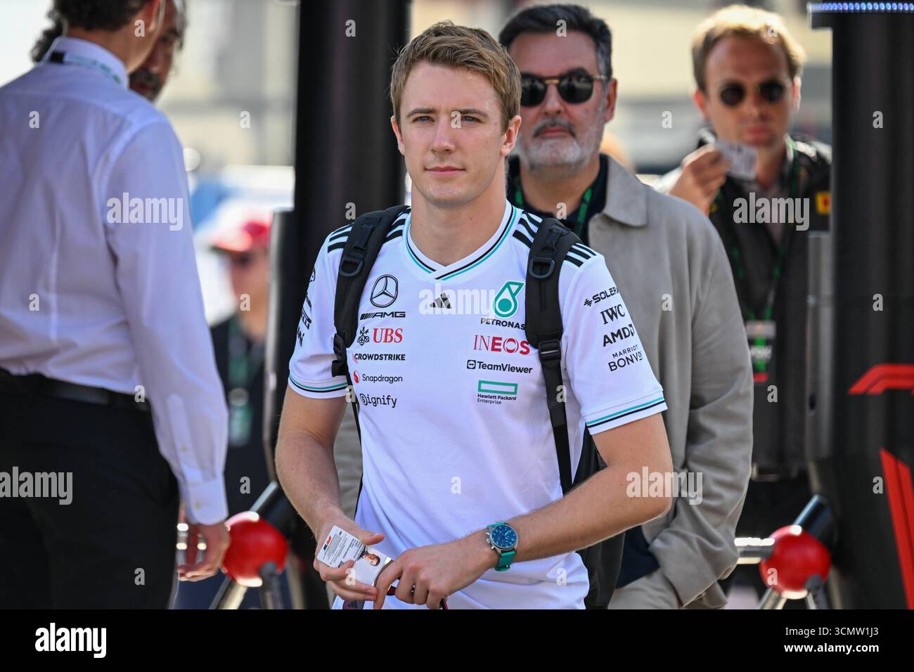 ItalianGP GP GP F1 2025 il 7 settembre 2025 a Monza, Italia - Formula 1 Fred vesti Foto Stock