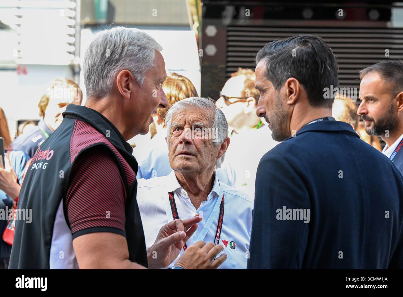 ItalianGP GP GP F1 2025 il 7 settembre 2025 a Monza, Italia - Formula 1 Giacomo Agostini Foto Stock