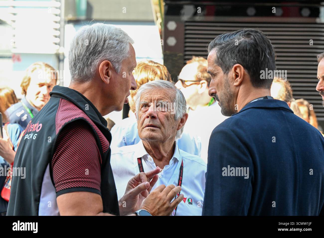 ItalianGP GP GP F1 2025 il 7 settembre 2025 a Monza, Italia - Formula 1 Giacomo Agostini Foto Stock