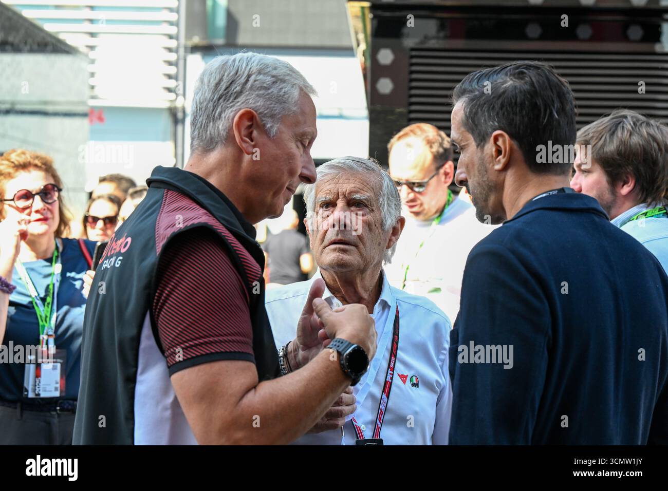 ItalianGP GP GP F1 2025 il 7 settembre 2025 a Monza, Italia - Formula 1 Giacomo Agostini Foto Stock