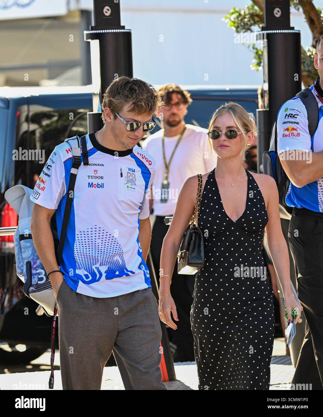 ItalianGP GP F1 2025 il 7 settembre 2025 a Monza, Italia - Formula 1 Liam Lawson pilota per Racing Bulls Foto Stock