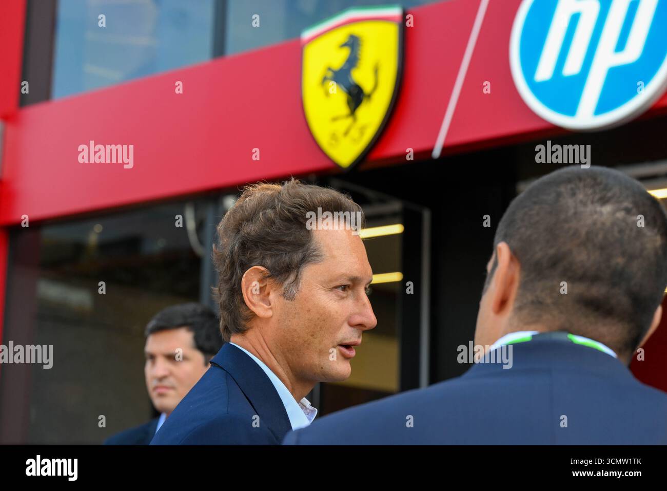 ItalianGP GP GP F1 2025 il 7 settembre 2025 a Monza, Italia - Formula 1 John Elkann Foto Stock