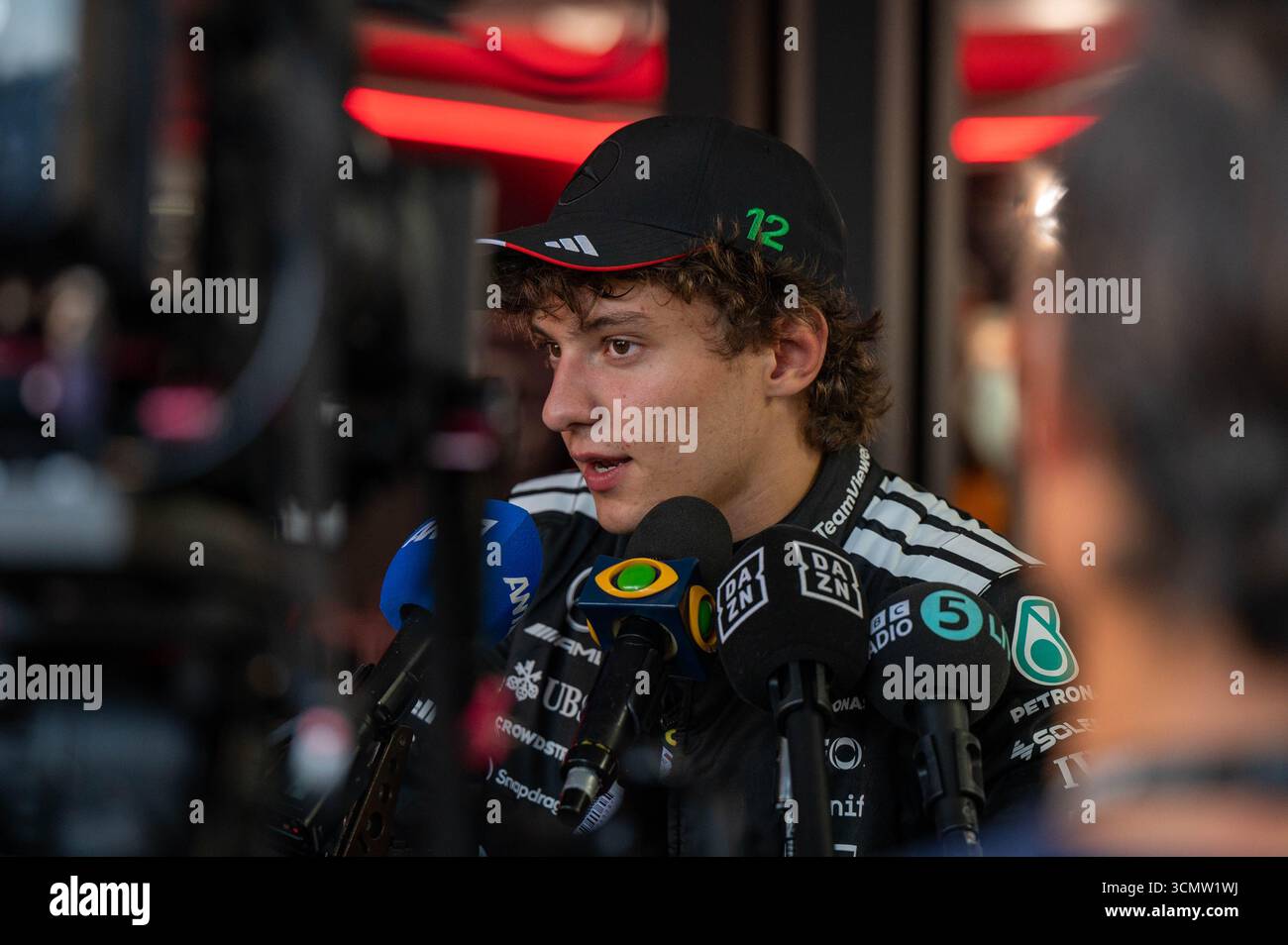 ItalianGP GP GP F1 2025 il 7 settembre 2025 a Monza, Italia - Formula 1 Leonardo Fornaroli Foto Stock