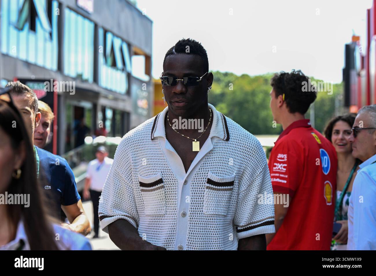 ItalianGP GP GP F1 2025 il 7 settembre 2025 a Monza, Italia - Formula 1 Mario Balotelli Foto Stock