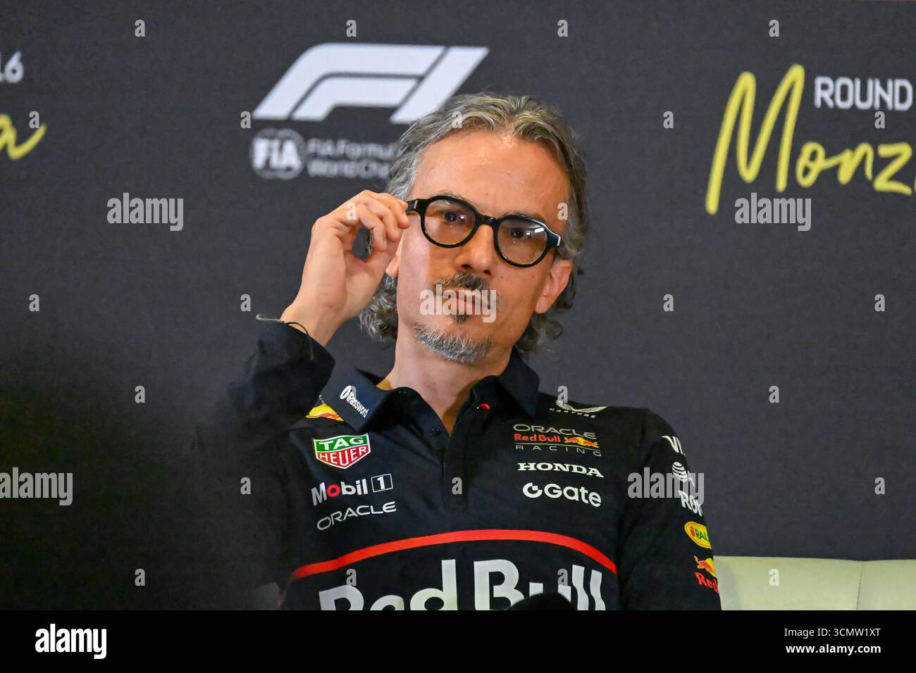 ItalianGP GP F1 2025 il 7 settembre 2025 a Monza, Italia - Formula 1 Laurent Mekies Racing Bulls Foto Stock