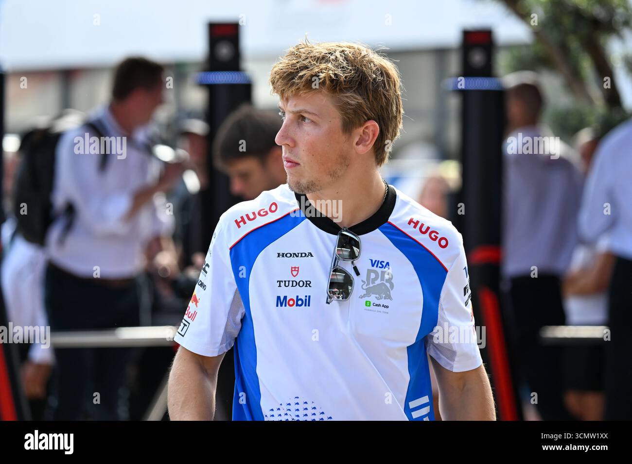 ItalianGP GP F1 2025 il 7 settembre 2025 a Monza, Italia - Formula 1 Liam Lawson pilota per Racing Bulls Foto Stock