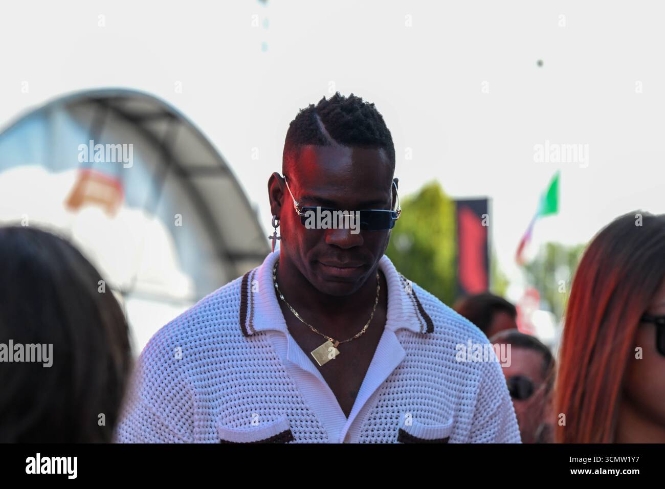ItalianGP GP GP F1 2025 il 7 settembre 2025 a Monza, Italia - Formula 1 Mario Balotelli Foto Stock