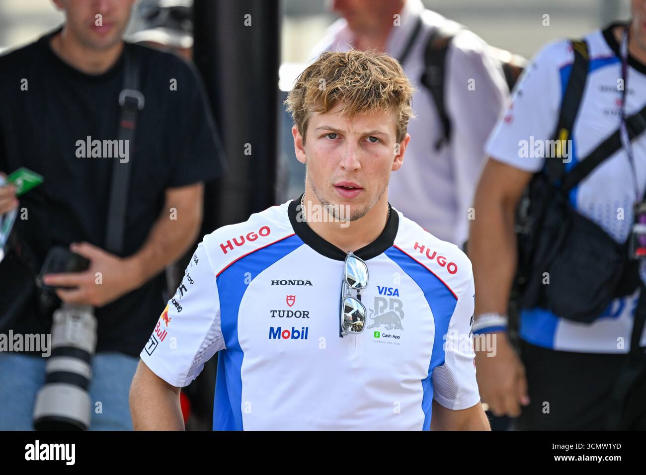 ItalianGP GP F1 2025 il 7 settembre 2025 a Monza, Italia - Formula 1 Liam Lawson pilota per Racing Bulls Foto Stock