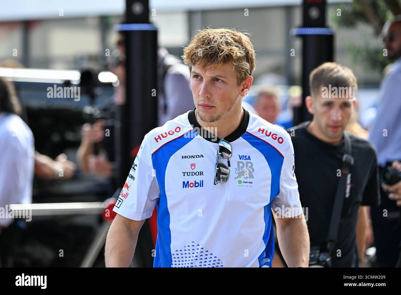 ItalianGP GP F1 2025 il 7 settembre 2025 a Monza, Italia - Formula 1 Liam Lawson pilota per Racing Bulls Foto Stock