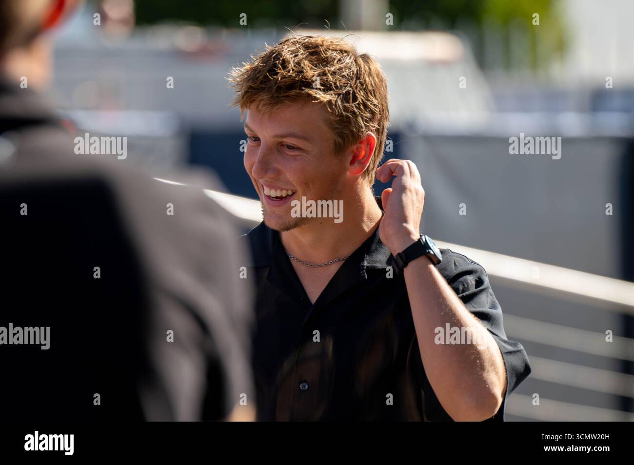 ItalianGP GP F1 2025 il 7 settembre 2025 a Monza, Italia - Formula 1 Liam Lawson pilota per Racing Bulls Foto Stock