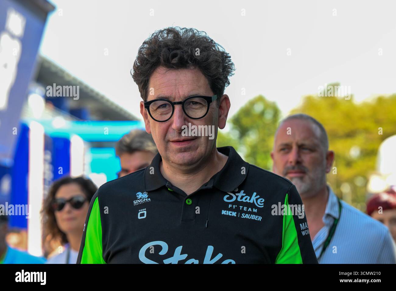 ItalianGP GP GP F1 2025 il 7 settembre 2025 a Monza, Italia - Formula 1 Mattia Binotto Audi Foto Stock