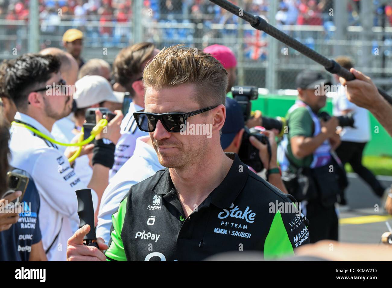 ItalianGP GP GP F1 2025 il 7 settembre 2025 a Monza, Italia - Formula 1 Nico Hulkenberg pilota per Sauber Foto Stock