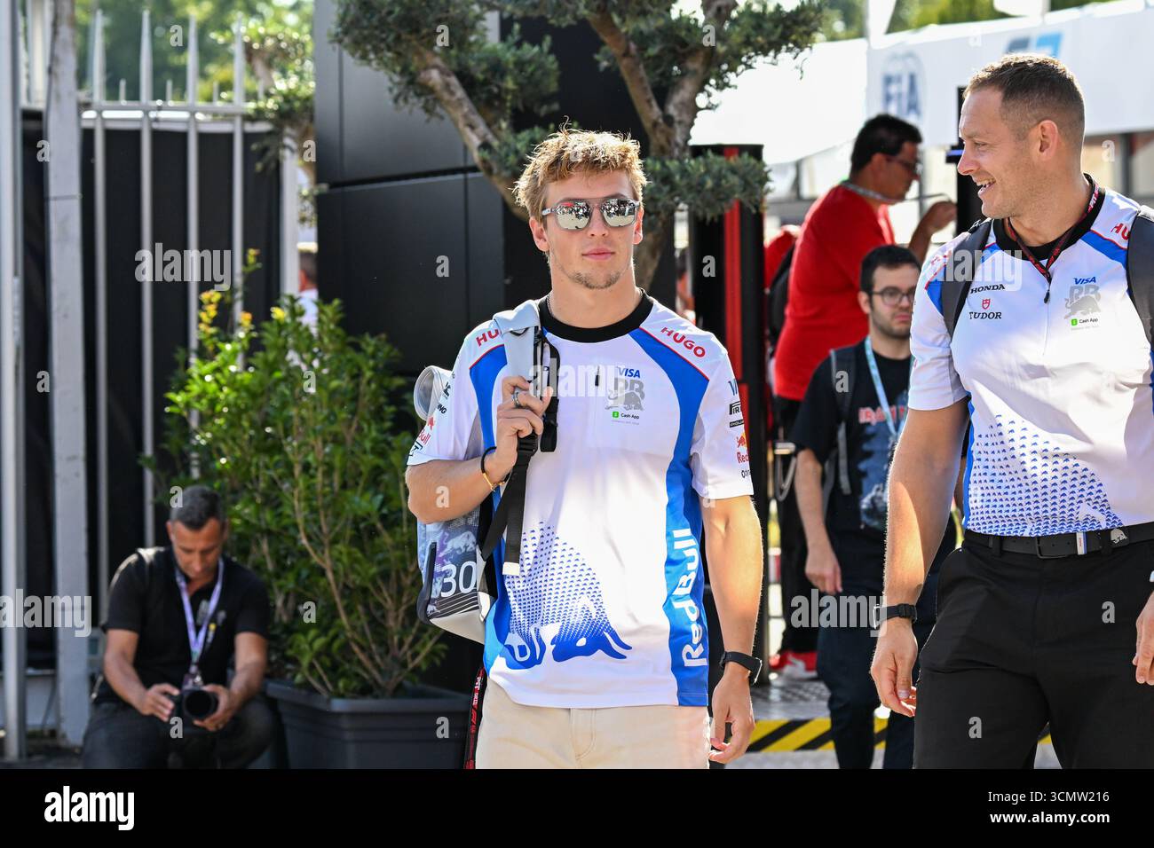 ItalianGP GP F1 2025 il 7 settembre 2025 a Monza, Italia - Formula 1 Liam Lawson pilota per Racing Bulls Foto Stock