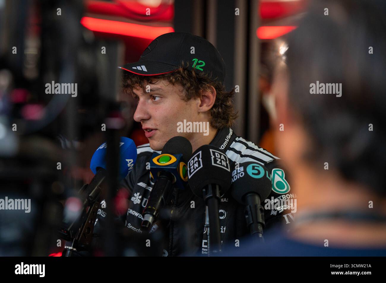 ItalianGP GP GP F1 2025 il 7 settembre 2025 a Monza, Italia - Formula 1 Leonardo Fornaroli Foto Stock