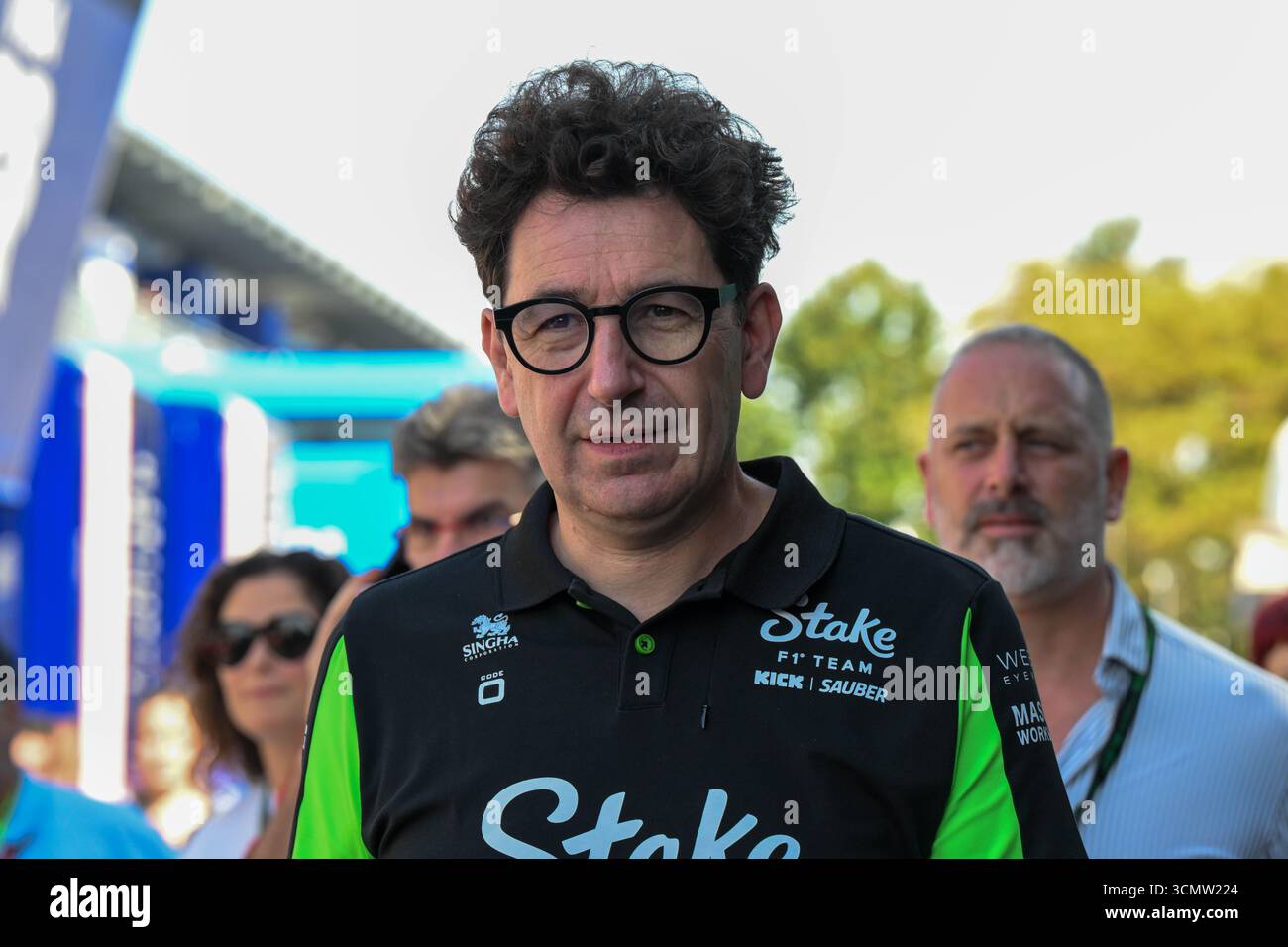 ItalianGP GP GP F1 2025 il 7 settembre 2025 a Monza, Italia - Formula 1 Mattia Binotto Audi Foto Stock