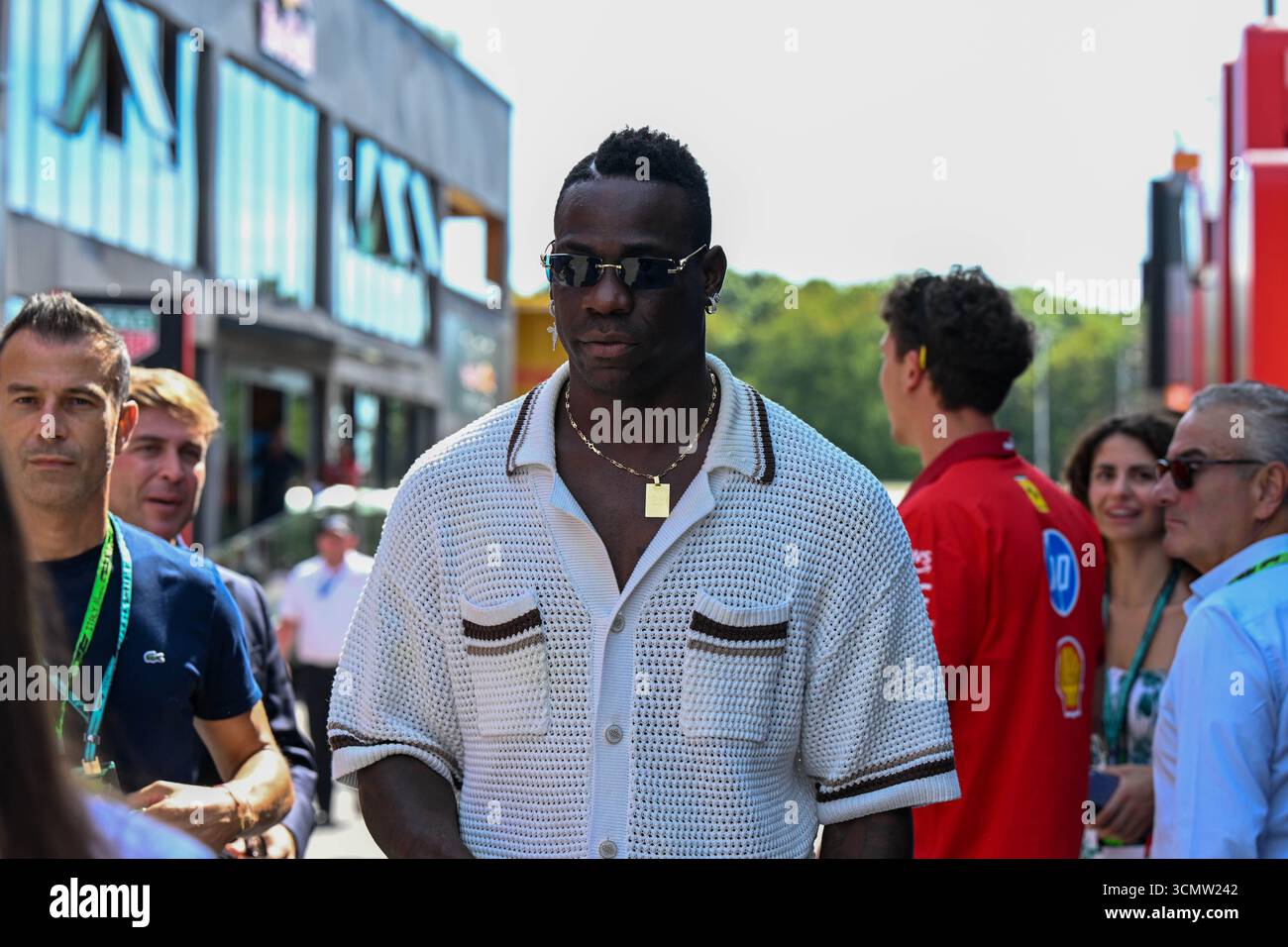 ItalianGP GP GP F1 2025 il 7 settembre 2025 a Monza, Italia - Formula 1 Mario Balotelli Foto Stock