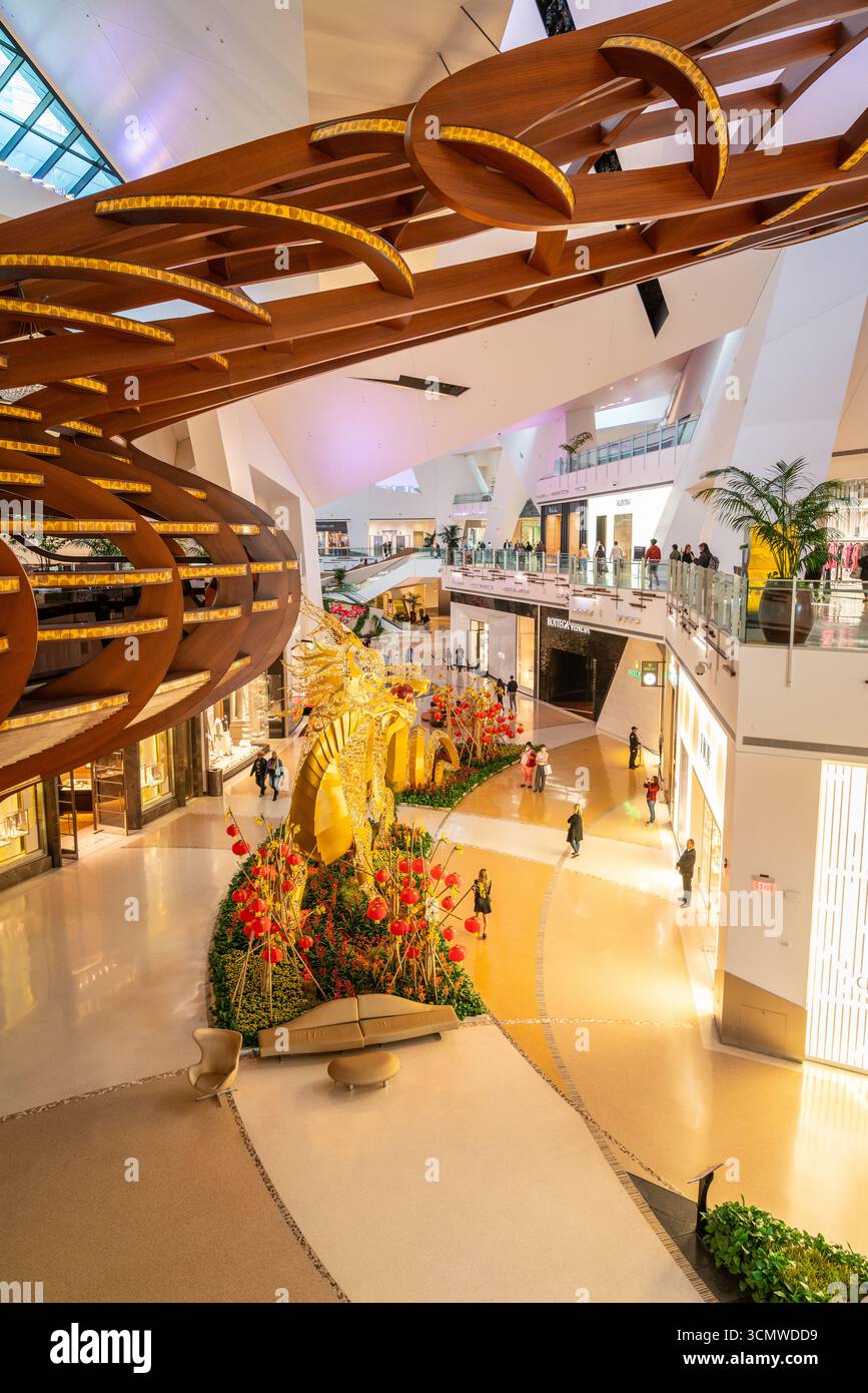 6 marzo 2023, Las Vegas, Nevada: Vista interna dell'aria Resort and Casino Mall a Las Vegas, Nevada Foto Stock