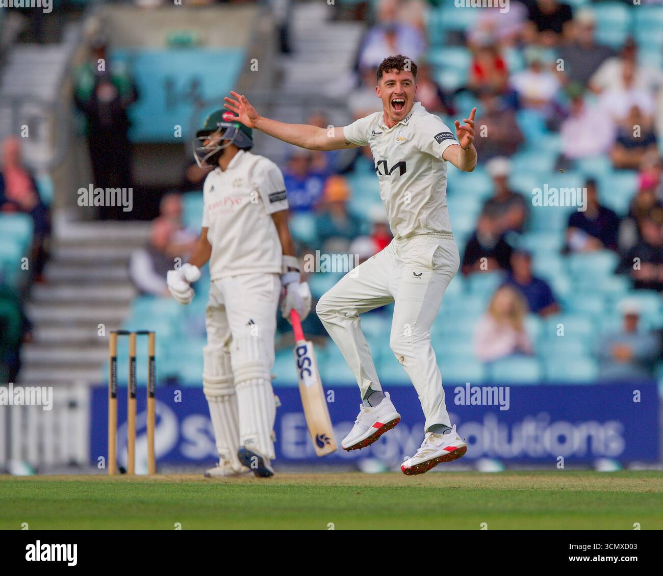 Rothesay County Championship Division One Surrey vs Notts. 16 settembre 2025 The Oval, Londra Foto Stock