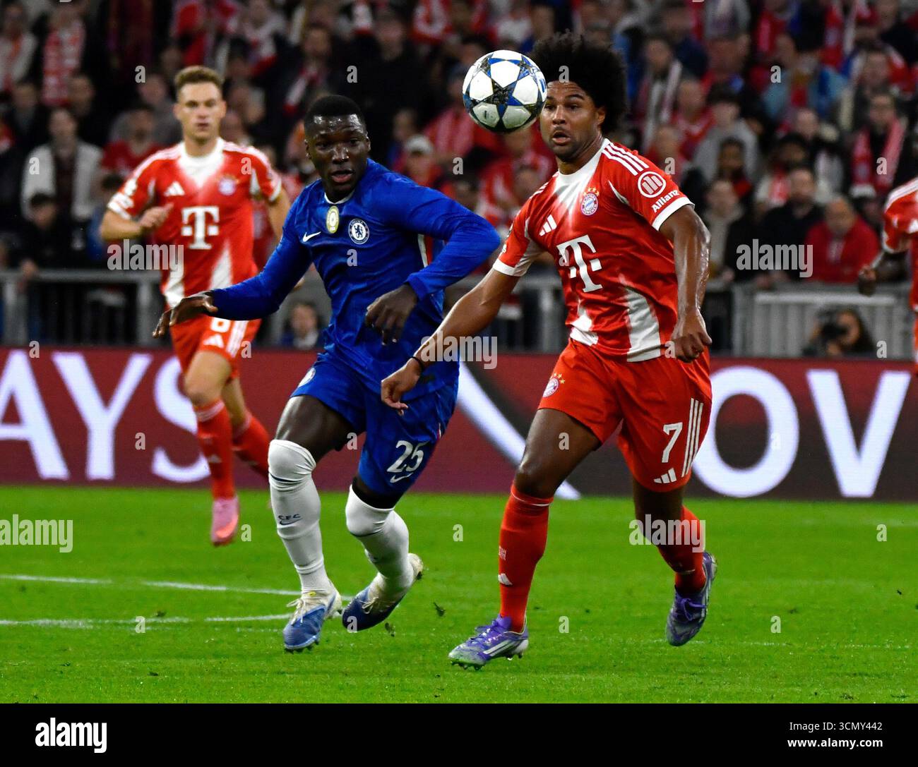 Monaco di Baviera, Germania. 17 settembre 2025. 17.09.2025, Allianz Arena, Monaco, Champions League, FC Bayern Monaco vs FC Chelsea, nella foto credito: dpa/Alamy Live News Foto Stock