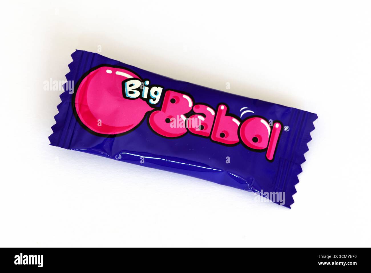 Big Babol gomma da masticare morbida con sapore di frutta, prodotta da perfetti Van Melle Foto Stock