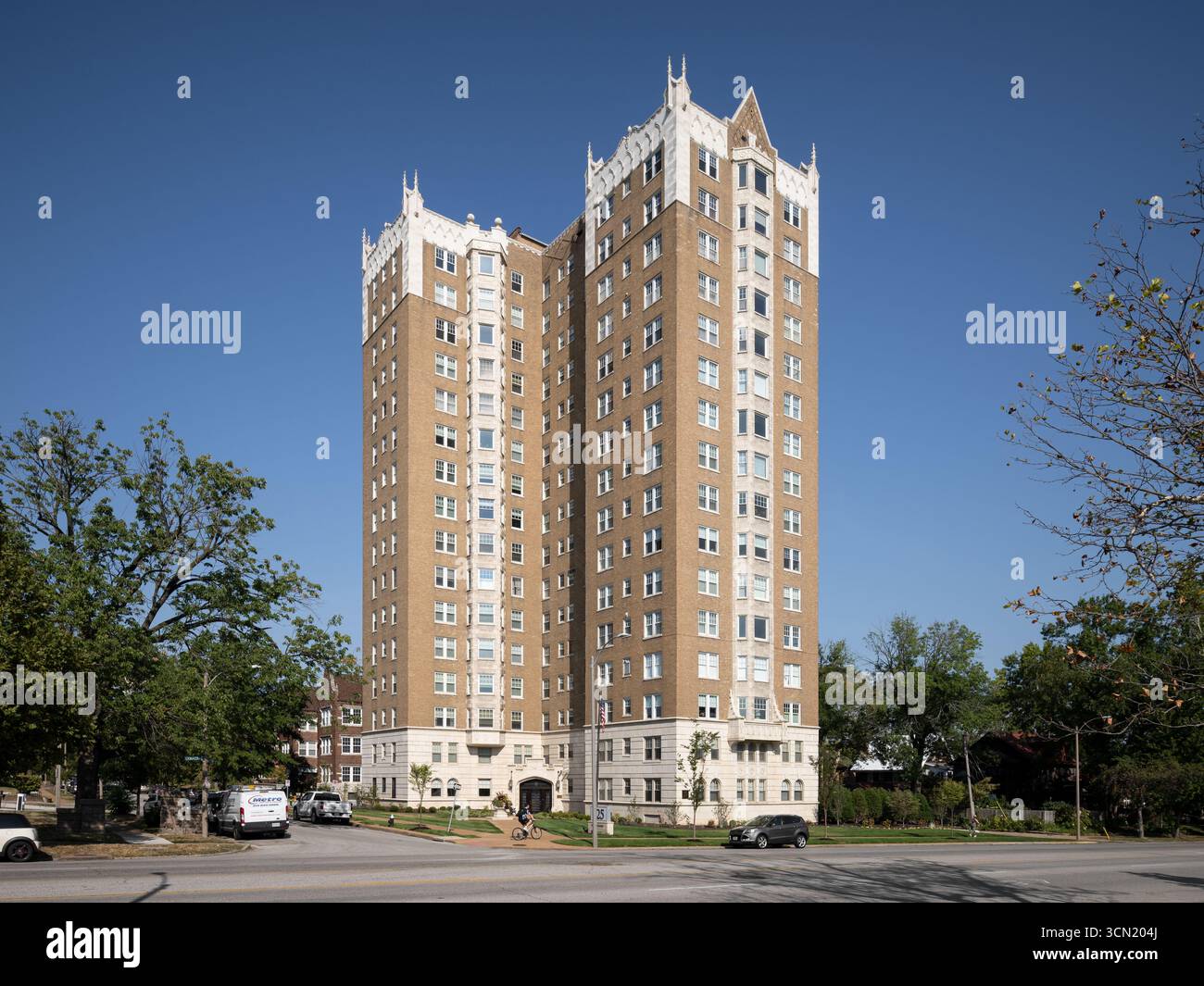625 Skinker Boulevard Apartments, posizione: St. Louis, Missouri, architetto: Francis G. Avis Foto Stock