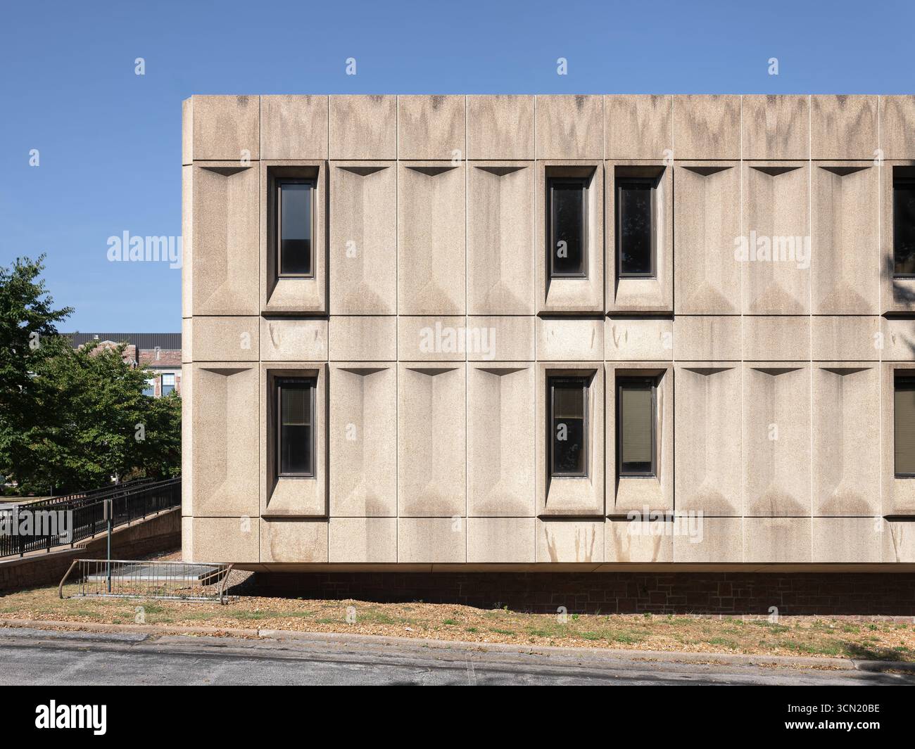 Fontbonne College Library, ubicazione: St. Louis, Missouri, architetto: Pistrui & Conrad Foto Stock