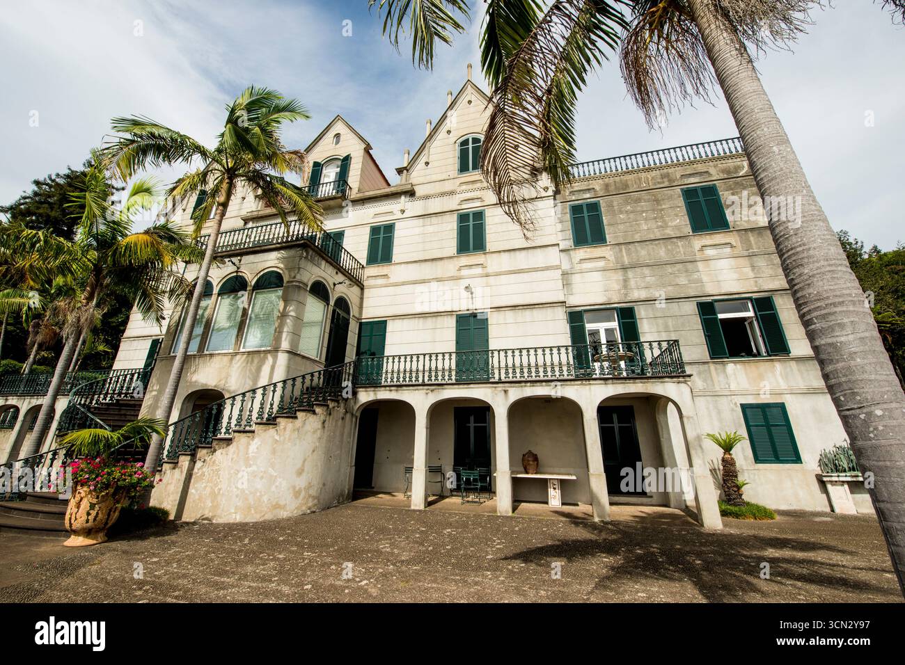 Il museo al Monte Palace Tropical Garden, Funchal, Madeira, Portogallo. Foto Stock
