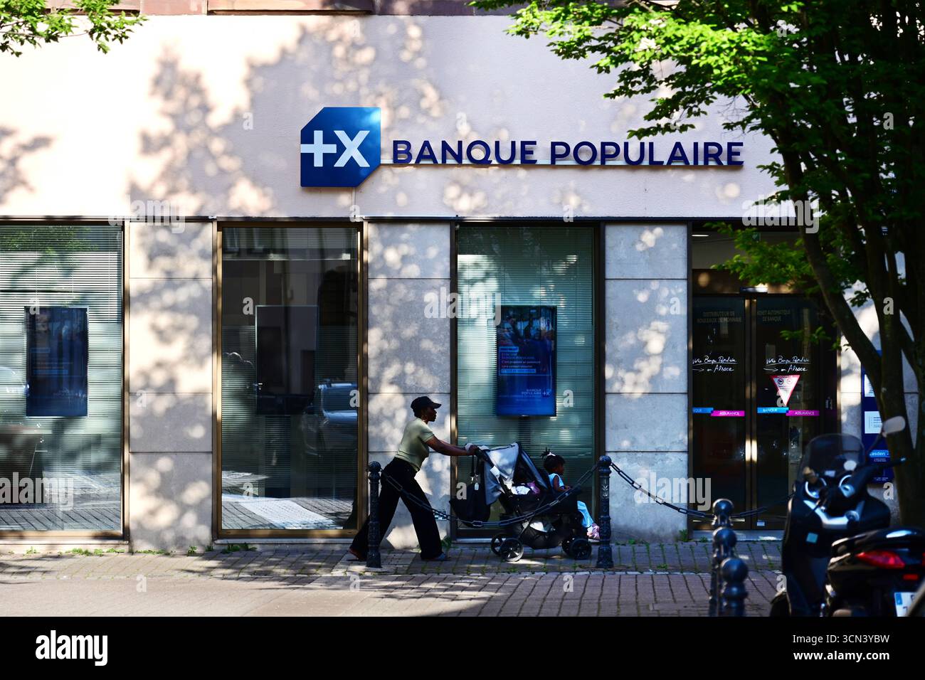 La Banque populaire Foto Stock