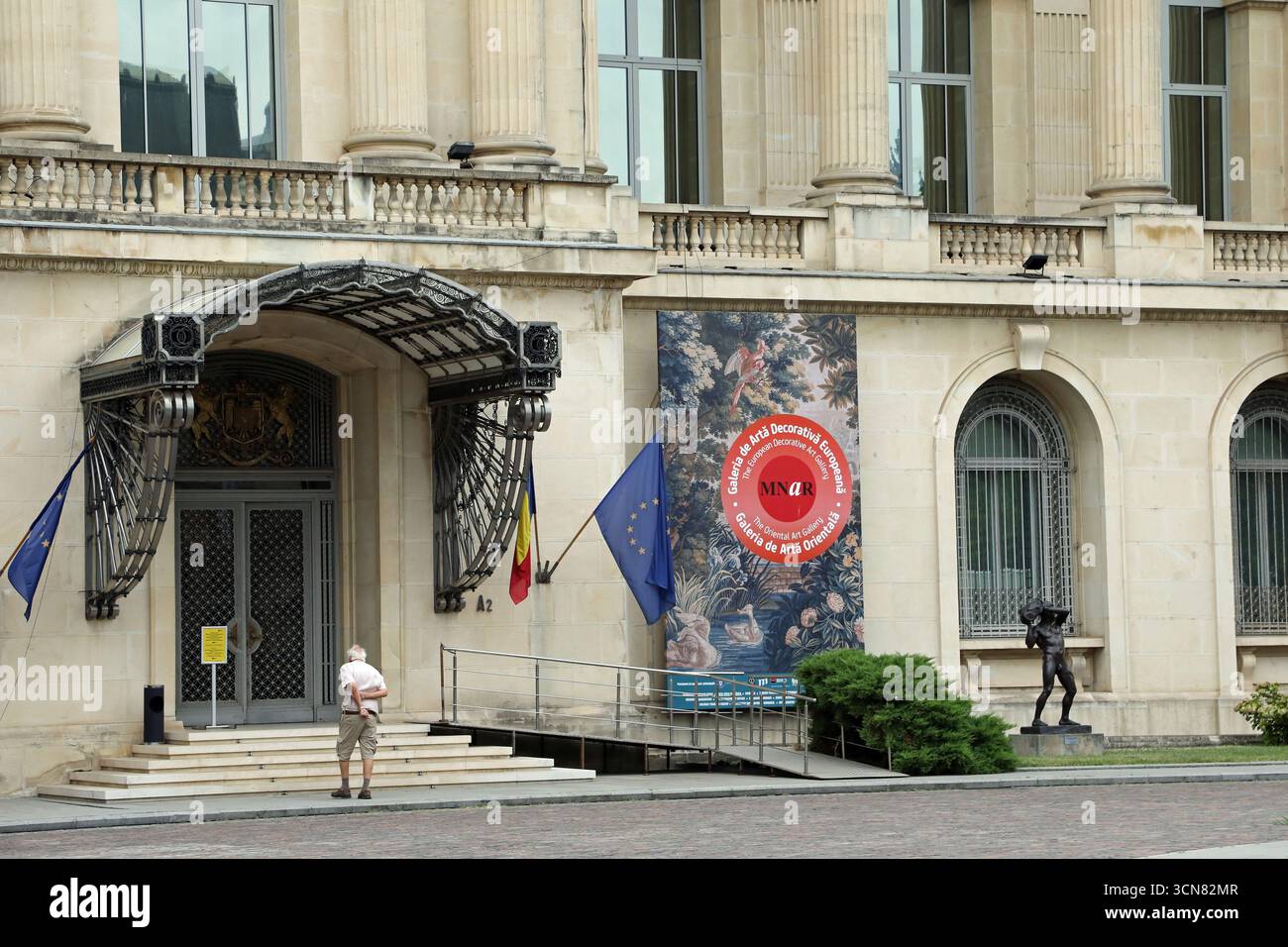 Museo nazionale d'arte di Bucarest in Romania Foto Stock