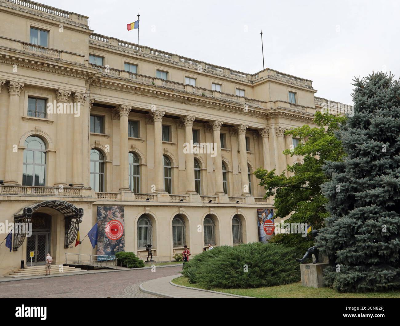 Museo nazionale d'arte di Bucarest in Romania Foto Stock