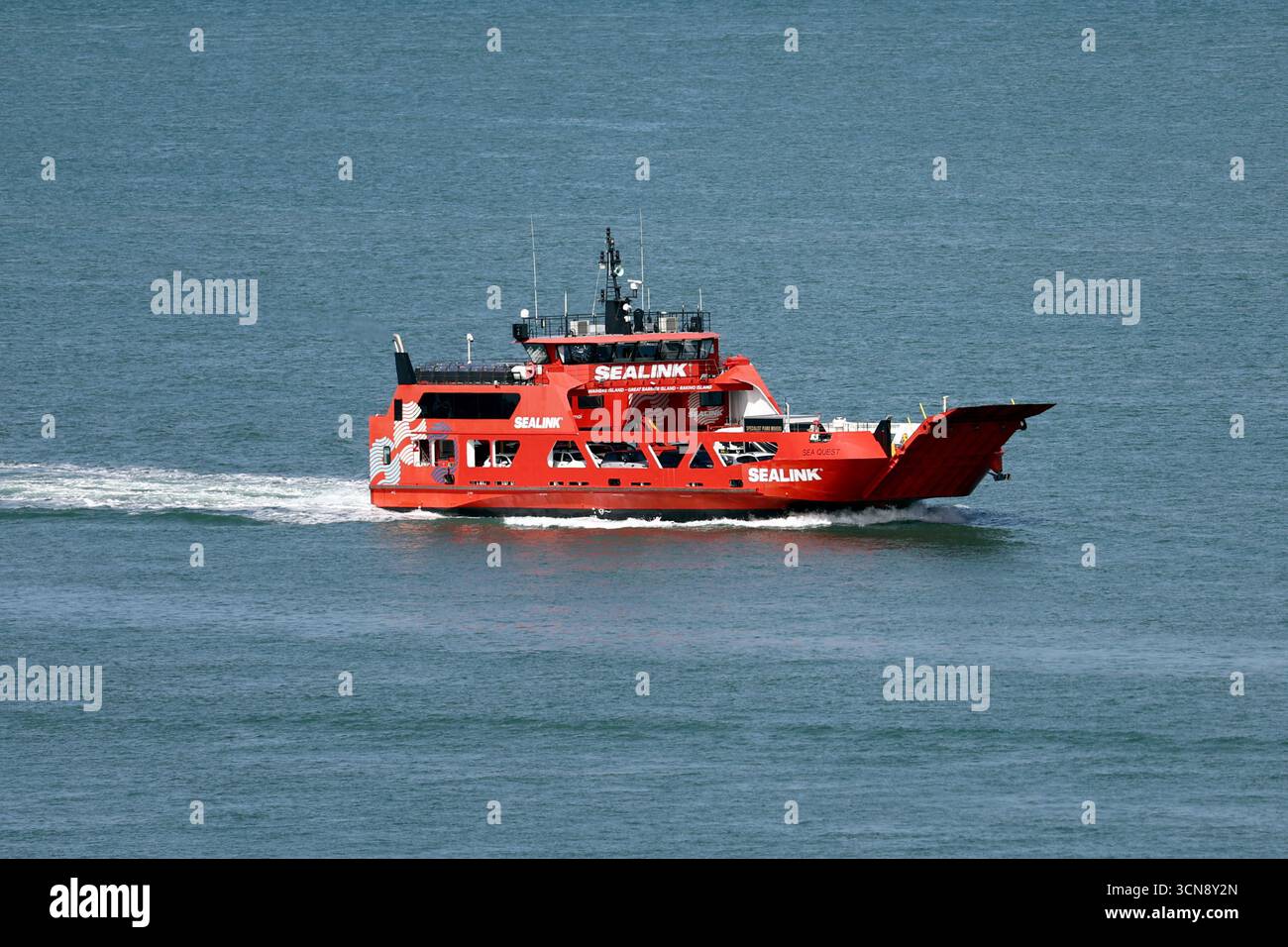 La nave SEA QUEST (IMO 9902770, MMSI 512010134) è una nave cargo passeggeri/Ro-Ro costruita nel 2022 e attualmente sotto la bandiera della nuova Zelanda. Foto Stock