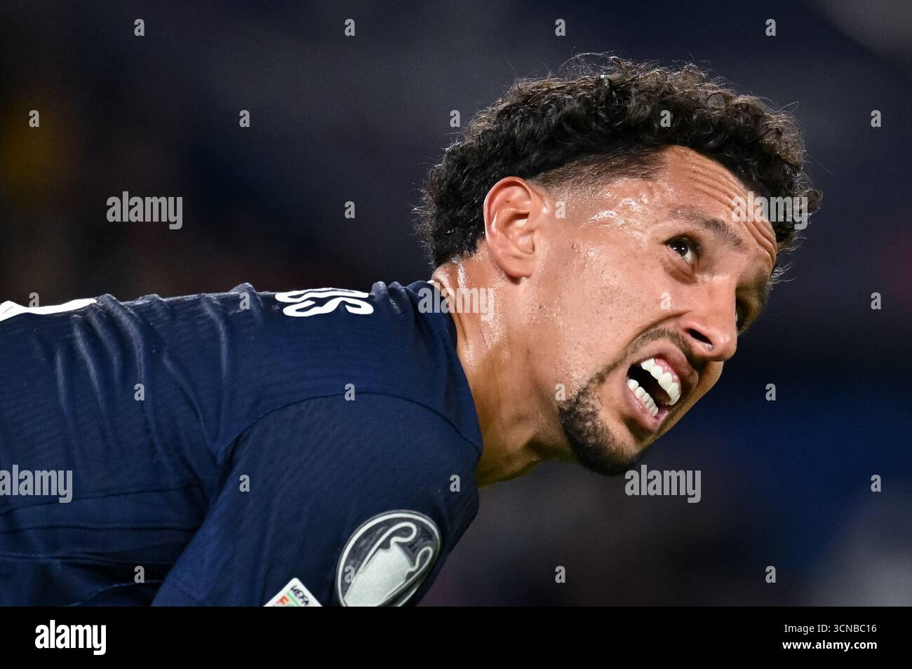 La partita di UEFA Champions League tra il Paris St Germain (PSG) e l'Atalanta Bergamo al Parc des Princes il 17 settembre 2025. - 17/09/2025 - Francia / Ile-de-France (regione) / Parigi - Julien Mattia / le Pictorium Foto Stock