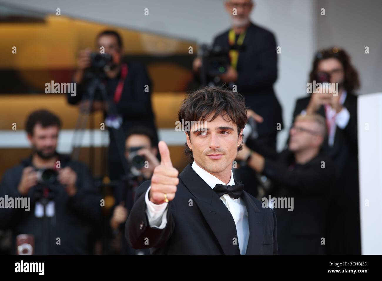 Jacob Elordi Red carpet Frankenstein 82° Mostra Internazionale d'Arte cinematografica di Venezia 2025 Foto Stock