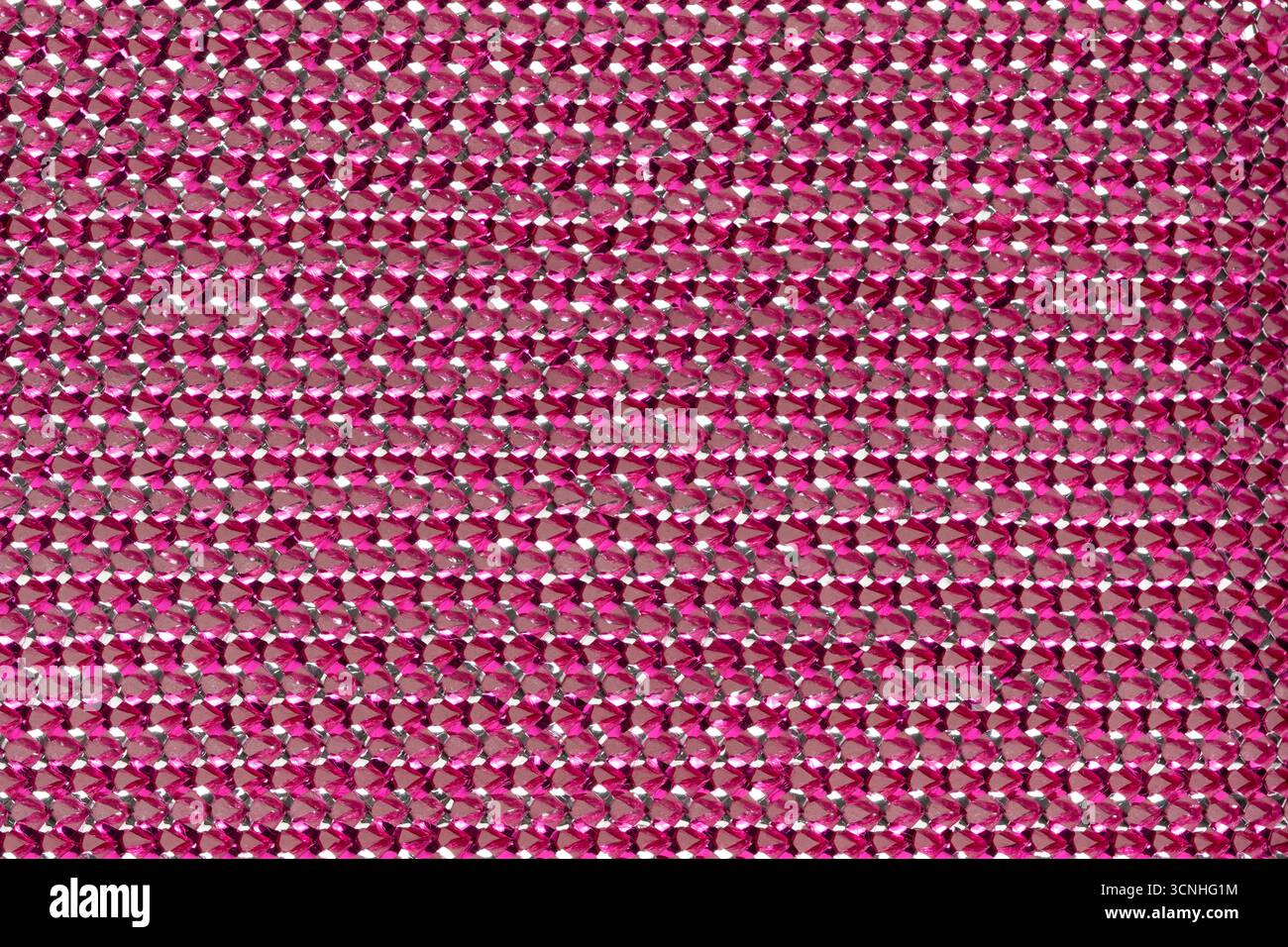 Tessuto di colore rosa. Sfondo astratto e trama per il design Foto Stock