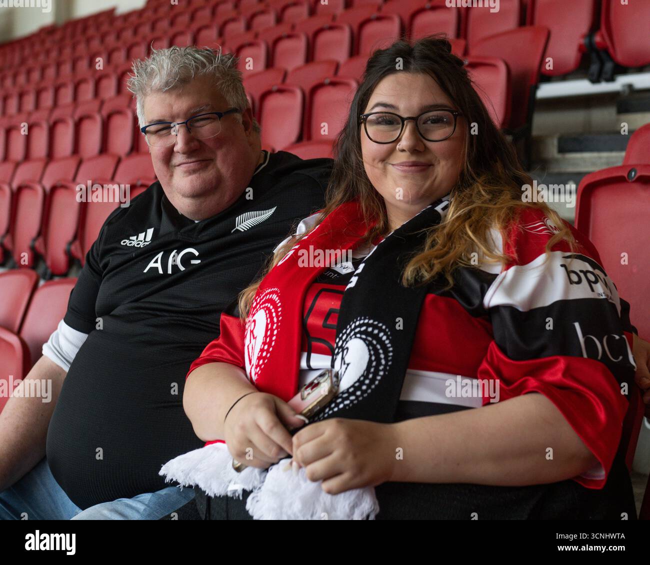 Nuova Zelanda contro Canada Women's Rugby World Cup, semifinale venerdì 19 settembre 2025 Ashton Gate, Bristol, Inghilterra. Foto Stock