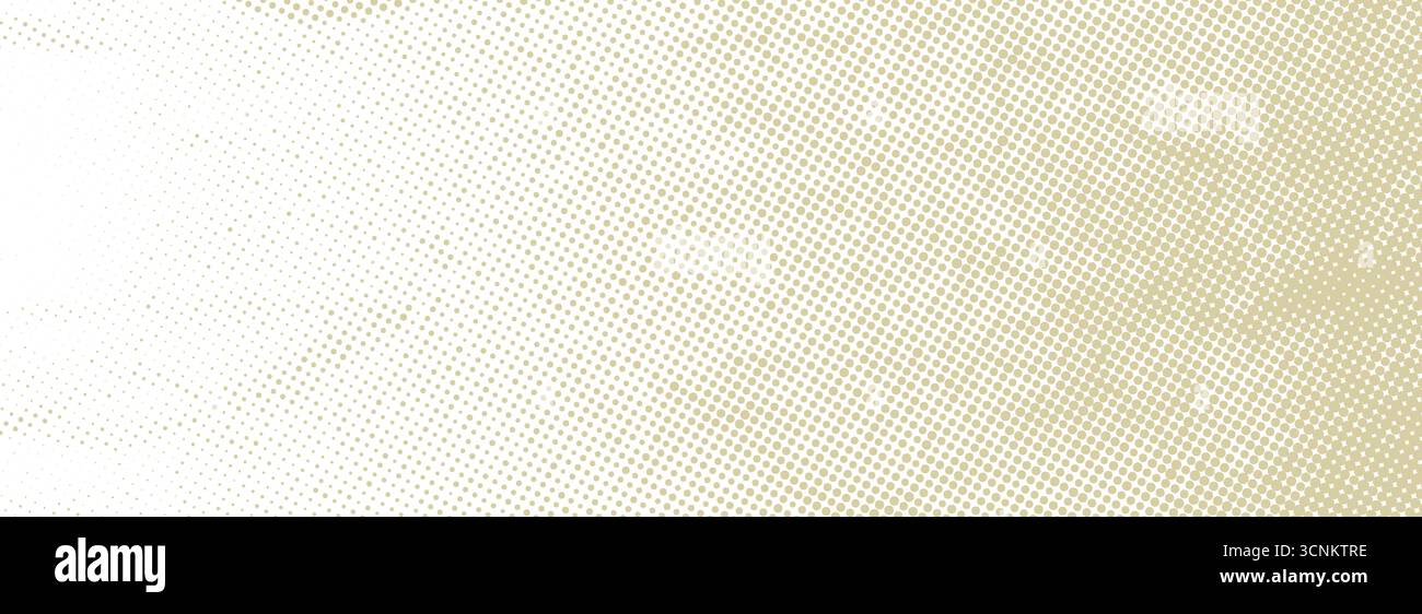 Sfondo di mezzitoni beige intempestivo. Carta pixelata con crema leggera. Carta da parati in stile retrò. Sovrapposizione sfumatura granulosa. Sfondo con materiale di tela sporco punteggiato. Mezzotoni del tessuto vettoriale Illustrazione Vettoriale