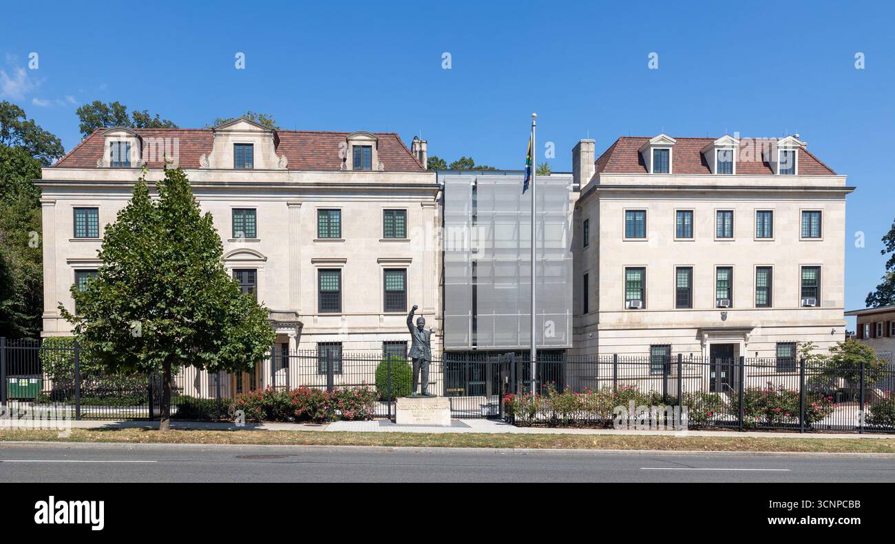L'Ambasciata sudafricana a Washington, D.C. Foto Stock