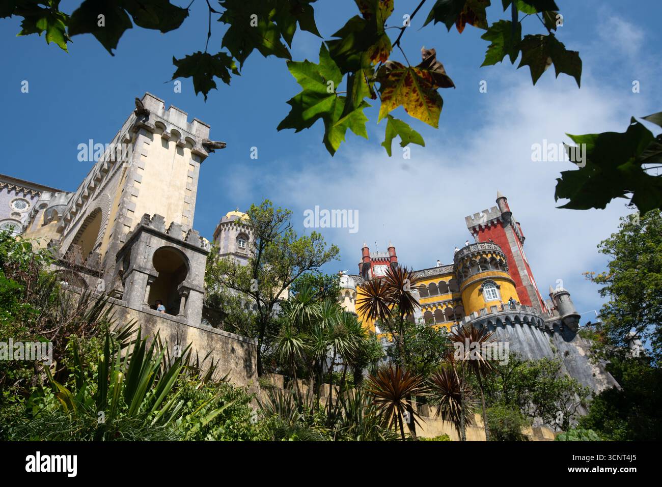 Palazzo Nazionale di pena, a Sintra, Portogallo Foto Stock
