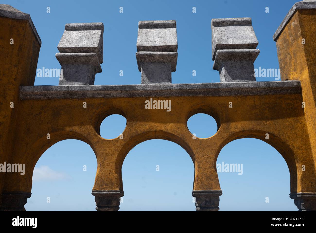 Palazzo Nazionale di pena, a Sintra, Portogallo Foto Stock